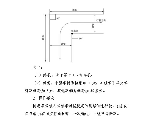 哪位知道 佳信駕校有自己的練車場地 可以去看看 直角轉彎操作